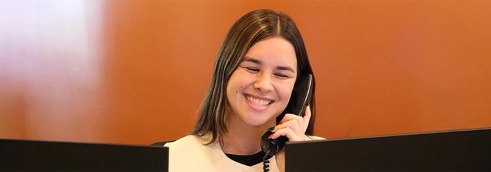 Ceci Falkenstein Answering Phone Contact Us